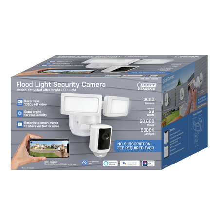 FEIT ELECTRIC SECURITY LT CAMRA MTN SEC3000CAMWIFI